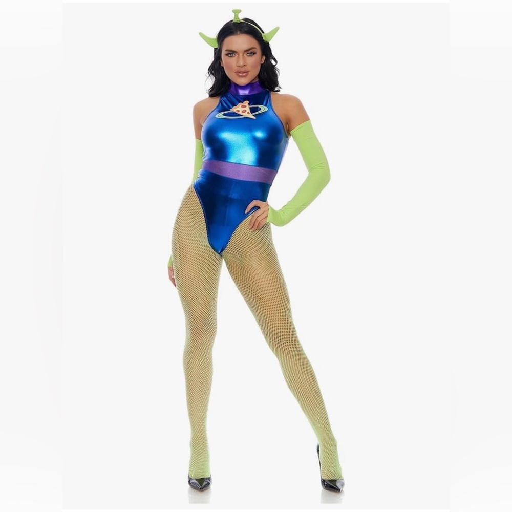 Sexy Space Alien Costume,Women size Small 4 - 6,The Chosen One Sexy Movie